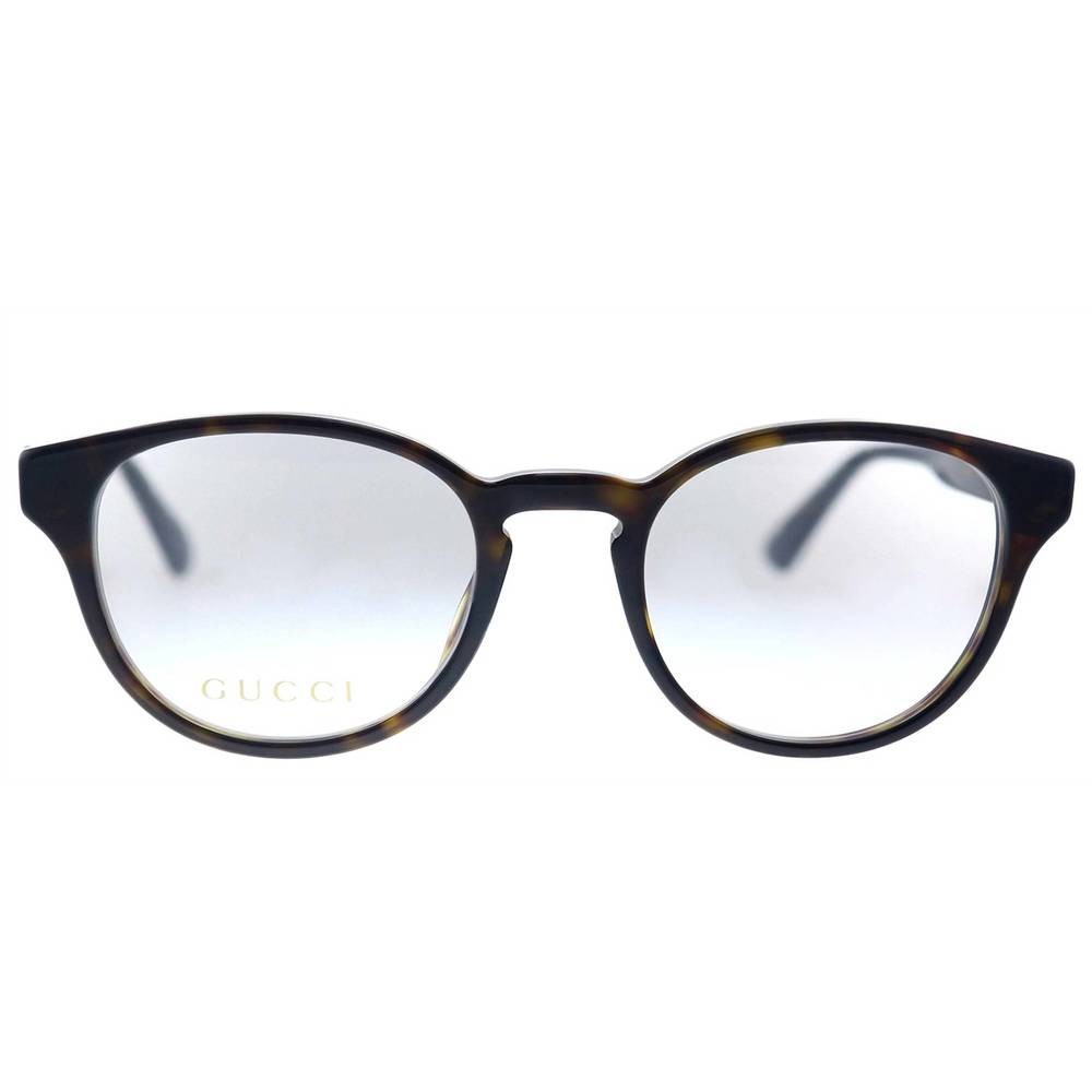 NEW GUCCI round acetate eyeglasses in havana - Picture 2 of 3